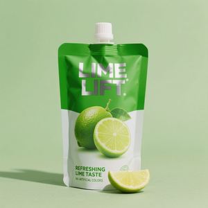 Pochette de boisson personnalisée sac de boisson avec bec 50ml 100ml 200ml 500ml pochette mate personnalisée de bec - Product Image 2