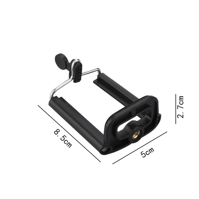 Hot Sale Universal Mobile Phone Mount Cell Phone Holder for Monopod Selfie Stick Tripod