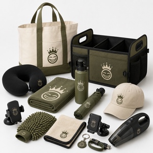 Premium Promotional Gift Bundle Umbrella Cap Insulated Cup Charging Accessories <b>Notebook</b> and Executive Branding Items - Product Image 1