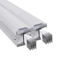 Système de conduits de distribution de courant en cuivre et aluminium avec protection IP54, certification ISO9001 pour la distribution d'énergie
