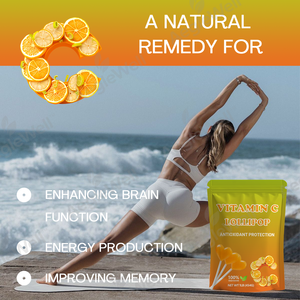 Aeglewell doğal vitamini lollipopları temini, C vitamini meyve lollipopları açısından zengin, hem çocuklar hem de yetişkinler iç<span class=keywords><strong>in</strong></span> uygun - Product Image 3