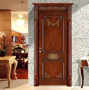 Portes intérieures modernes en bois, fabrication directe <span class=keywords><strong>d</strong></span>'usine, <span class=keywords><strong>porte</strong></span> en MDF à finition lisse avec conception ignifuge et insonorisée - Product Image 6
