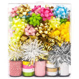 New Arrivals 2022 40ct <b>Gift</b> <b>Bows</b> Bright Color <b>Gift</b> <b>Bow</b> Colourful Wedding decoration Plastic Ribbon For <b>Gift</b> Decoration - Product Image 4