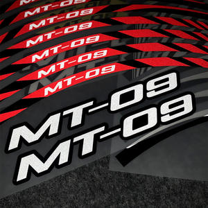 Para YAMAHA MT09, ruedas <span class=keywords><strong>de</strong></span> motocicleta, llanta, pegatina decorativa reflectante, calcomanías <span class=keywords><strong>de</strong></span> cubo impermeables - Product Image 4