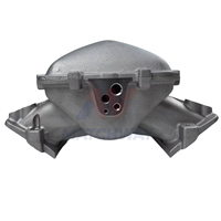 Collecteur d'admission en aluminium satiné MATCHWAY LS Lo-Ram EFI pour GM LS1/LS2/LS6 avec kits de rail de carburant