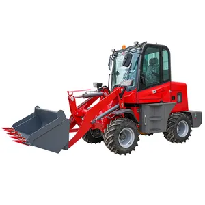 小型ホイールローダーZL08 ZL10中国製建設ファームCE最高品質1000KG 1t 800kg