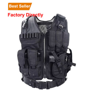 Wholesale Lightweight Breathable Secure <strong>Tactical</strong> Combat <strong>Vest</strong> with Quick Release Custom Logo Adjustable Outdoor Training Features - Product Image 1