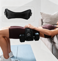 Ceinture de poussée de hanche rembourrée SBR pour fitness, ceinture de musculation réglable pour l'entraînement des fessiers en salle de sport