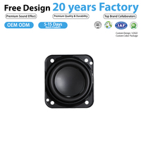 Haut-parleur en métal ferreux pleine gamme haute fidélité de 1,75 pouce |   Driver compact 5W pour le home cinéma et l'audio éducatif