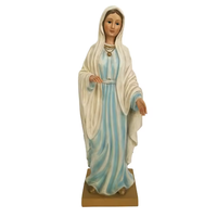 Cadeau catholique en résine chrétienne personnalisée articles de cadeaux religieux catholiques statue de figurine de Vierge Marie Madonna
