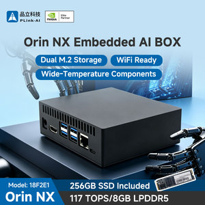 Hochwertiges Plink 18F2E1-ONO8G-<span class=keywords><strong>SSD256</strong></span> Jetson Orin Nano 8GB Modul Edge-Computing-Box für Smart-City-Verkehrskontrolle - Product Image 1