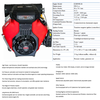 Moteur essence bicylindre en V de 999 cm³ pour moto, assemblage et remplacement pour projets de mini-moteurs essence personnalisés