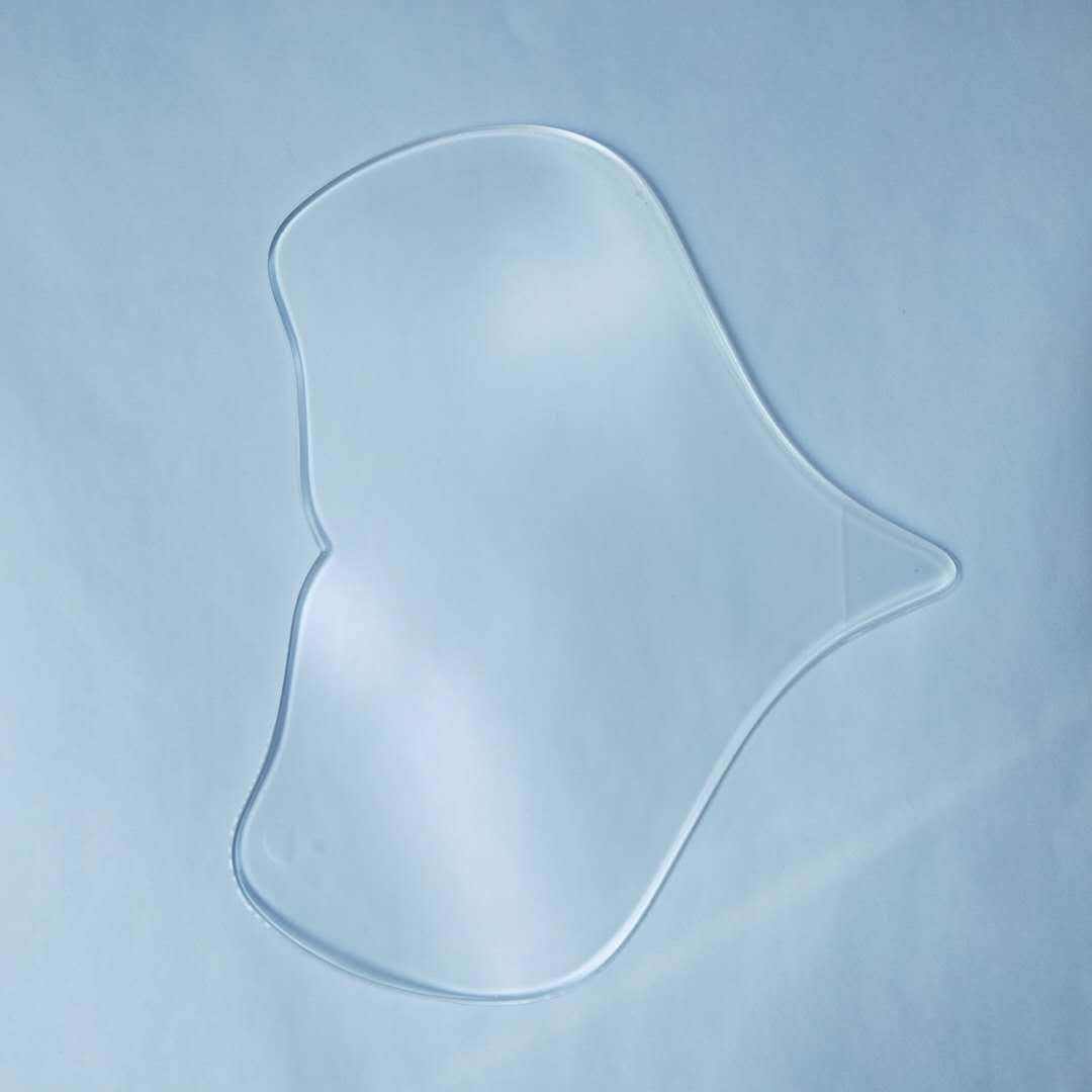 One heart-shaped chest sticker