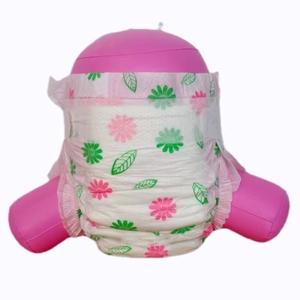 ผ้าอ้อมเด็กแบบใช้แล้วทิ้ง เอวยางยืด แถบปิดหูใหญ่ นุ่มสบาย ผลิตในจีน - Product Image 2
