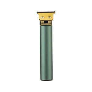 Pearlmax Logo personnalisé USB Poignée en alliage vert Machine à couper les cheveux de salon Allume-cigare Rasoir à barbe Hommes Tondeuses électriques pour cheveux Ensemble de tondeuses - Product Image 3