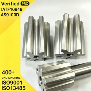 ฮับสปไลน์เหล็กกลึง CNC ความแม่นยำสูง ข้อต่อสปไลน์แบบเจียร ข้อต่อสปไลน์แบบกลึงและกัด CNC สำหรับงานหนัก - Product Image 1