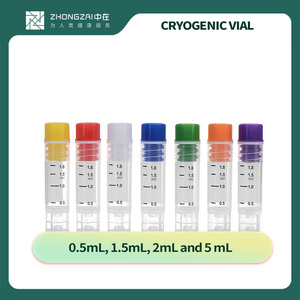 Tubes cryogéniques colorés Zhongzai, en plastique, jetables, 1,8 ml, disponibles en stock - Product Image 4