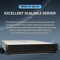 Serveur en rack SR650 V2 2U avec double processeur Intel Xeon Scalable pour centre de données