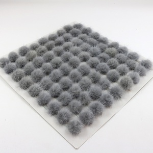 Pompones de pelo de visón de 3cm, 4cm, 5cm y 6cm, fábrica de China, venta al por mayor - Product Image 6