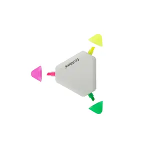 Marcador triangular EcoAllene, gadgets ecológicos - Product Image 3