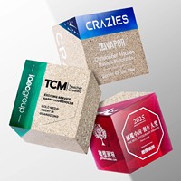 Médailles et plaques de trophées en marbre de cristal personnalisés Prix gravés créatifs pour un usage personnel et professionnel Cadeaux souvenirs uniques