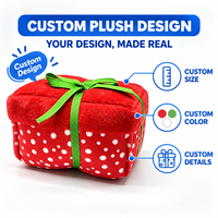 Peluche Père Noël, Bonhomme de Neige, Renne, Ours – Jouet en Peluche Ultra Doux Rembourré Coton PP – Décoration de Noël, Cadeau