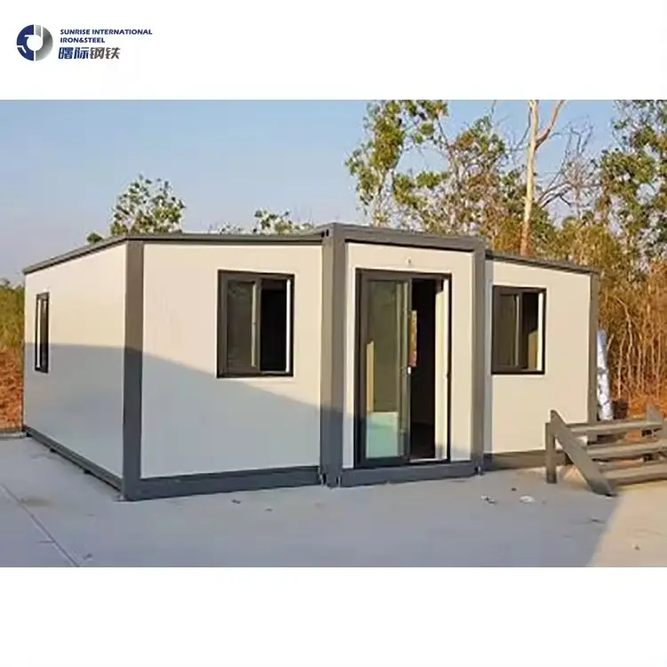 Maisons conteneur de 40 pieds petite maison conteneur avec énergie solaire pas cher maison modulaire portable boîte maisons mobiles bon marché à vendre