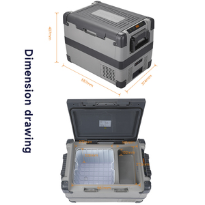 Nevera Portátil para Auto Evercool de 33L, Congelador Solar de 24V CC con Compresor Geepas, Mini Nevera Solar de 220V - Product Image 3