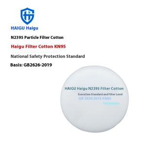 Higu 2 श्रृंखला n90 पुनः प्रयोज्य 6-परत विरोधी गैर-बुने कपड़े श्वासयंत्र मास्क 10-टुकड़ा ट्रेपेज़ोइडल पार्टिकुलेट सुरक्षा - Product Image 6