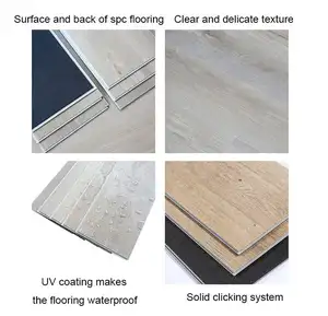 Quick Step Installation Waterproof Hard Wearing High Quality Spc Flooring Spc Floating Floor