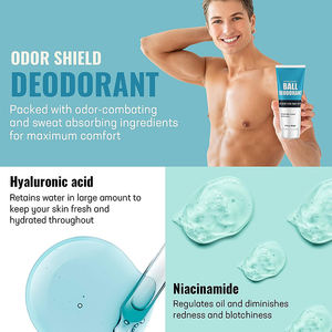 Desodorante en Polvo y Loción para Hombre, Sin Aluminio, Crema de Higiene Masculina, <span class=keywords><strong>Anti</strong></span>-<span class=keywords><strong>rozaduras</strong></span>, <span class=keywords><strong>Anti</strong></span>-picazón, Loción Desodorante para Hombre - Product Image 6