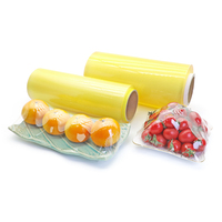 Film alimentaire étirable en PVC souple de qualité alimentaire, haute brillance, pour l'emballage alimentaire et la conservation des aliments frais