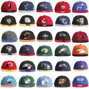 HUAYI sıcak satış 32 amerikan futbolu takımı spor kap Ncaaaa NF şapka snapback beyzbol şapkası
