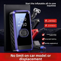 Custom Logo Four Pump Car Tire Inflator Jump Starter Bulk Wholesale For Fleet Dealer Corporate Gift