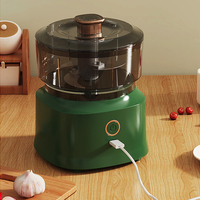 Mini hachoir à ail électrique USB portable rechargeable, mixeur à viande et à gâteau, et hachoir à viande sans fil pour la maison