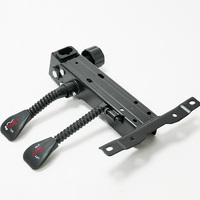 Module de levier triangulaire noir pour chaise de bureau, avec rail coulissant et bouton gauche, pour mécanisme RCL Lift Flex Stem