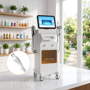 Máquina Hydra Vertical de 12 cabezales LuxSPA Master con Oxígeno, Agua, Aqua Peel, BIO, Alta Frecuencia, Martillo de Hielo y Exfoliador de Piel - Product Image 1