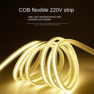 Áp lực cao đôi hàng dẫn thanh ánh sáng PVC cơ thể không thấm nước IP65 cho cắm trại ngoài trời đầy màu sắc sân ba màu COB nổi bậ<span class=keywords><strong>t</strong></span> - Product Image 2