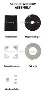 Diy Marco de pantalla de ventana magnética moderna tira magnética mosquitera insecto mosca Moustiquaire para ventanas de sala de estar al aire libre - Product Image 5