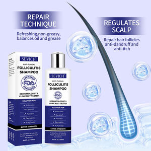 Shampoo per capelli con <span class=keywords><strong>pidocchi</strong></span> antiforfora con acido salicilico e follicolite Shampoo trattamento per la cura dei capelli del cuoio capelluto - Product Image 3