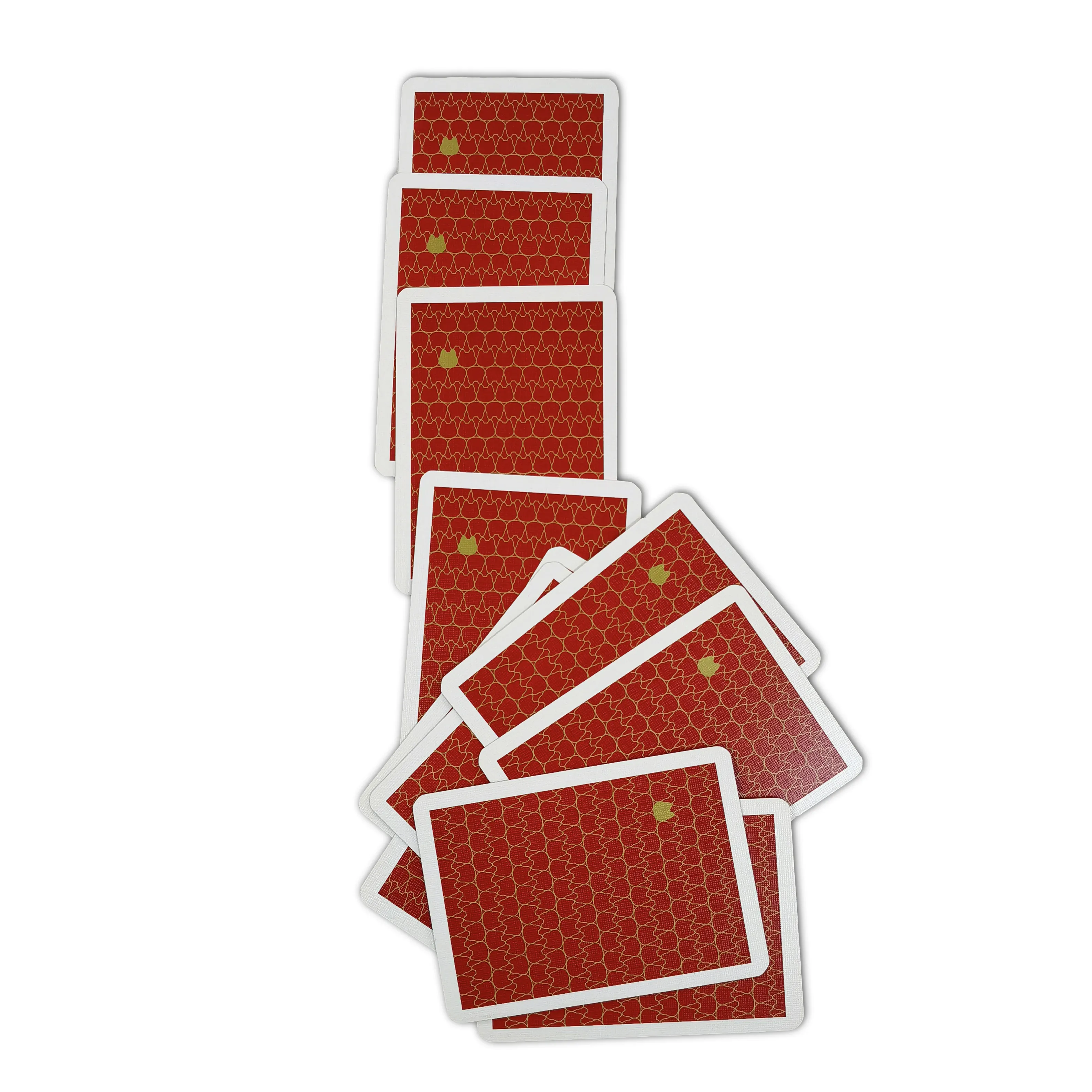 عينة مجانية من ألعاب البوكر مصنوعة من كلوريد متعدد الفينيل, 32 ورقة لعبة البوكر ، بشعار مخصص ، اوراكل