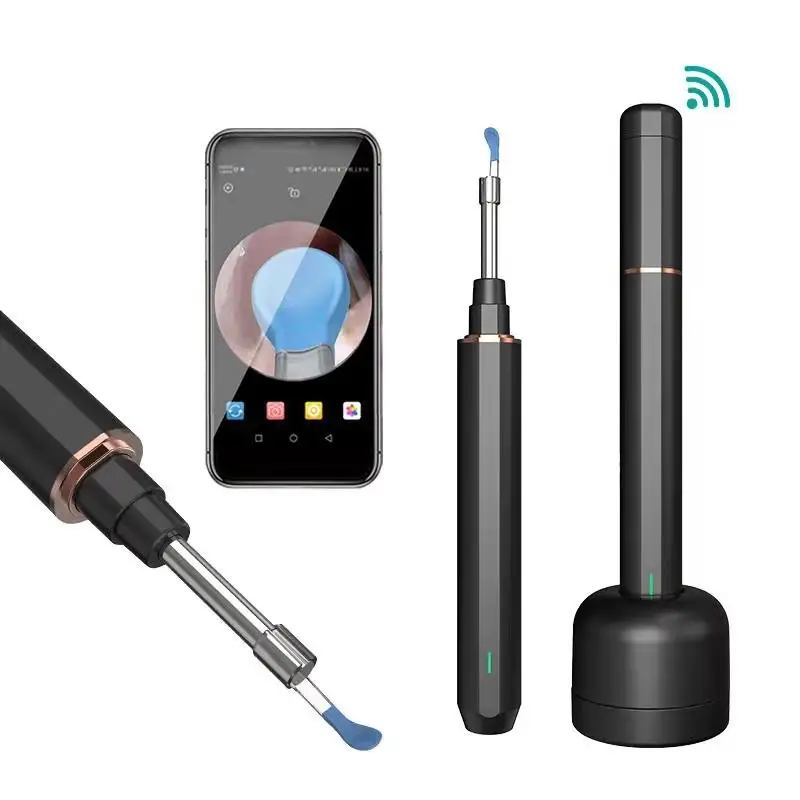2021 big smile New Digital Endoscope Earwax Removal Tool Ear Otoscope Camera with Visual Picker