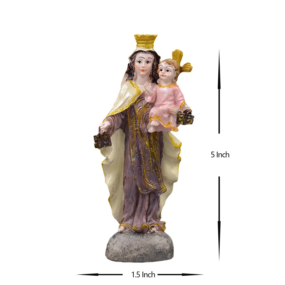 宗教像イエスの装飾聖母マリア像宗教的な秋の装飾家庭用