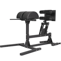 Banc de musculation pliable en acier pour gluteus, ischio-jambiers et extensions dorsales