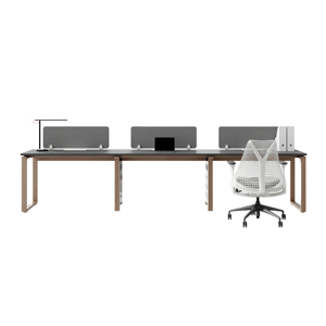 Economici postazione ufficio mobili Design moderno modulare <span class=keywords><strong>Open</strong></span> <span class=keywords><strong>Office</strong></span> con 1 2 3 postazioni di lavoro del personale - Product Image 3