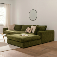 Ensemble de canapés d'angle modulaires personnalisés de luxe pour salon, canapés modernes confortables et luxueux pour la maison