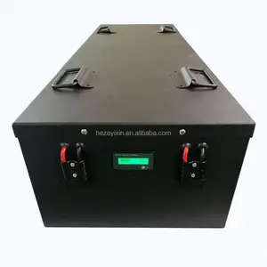 Batterie au lithium 48v 100ah 5kwh 72v lifepo4 boîtier de montage en rack