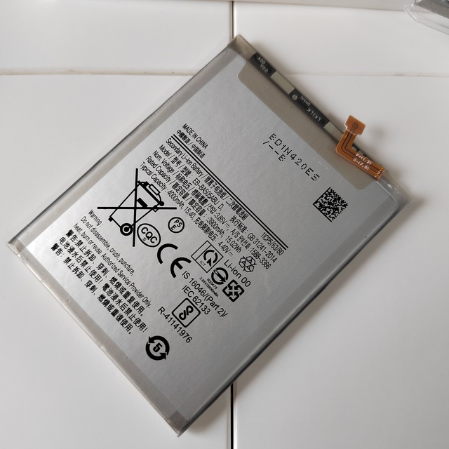 New 0 Cycle EB-BA505ABUD 4000mAh Phone Battery for Samsung Galaxy A20 A30 A50 Battery for Samsung Battery Original
