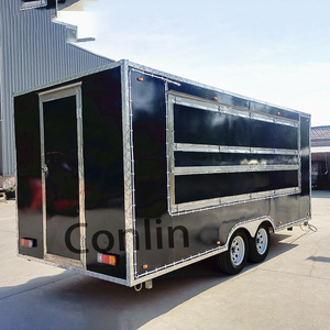 Camion de nourriture multifonction personnalisé équipement de cuisine restaurant pizza camion de nourriture ou <span class=keywords><strong>remorque</strong></span> chariot de salle à manger en acier inoxydable à vendre - Product Image 3