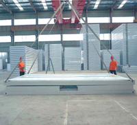 Maison de conteneur pliable de type Z, facile à installer, peut être utilisée comme bureau, dortoir de travailleur, etc.